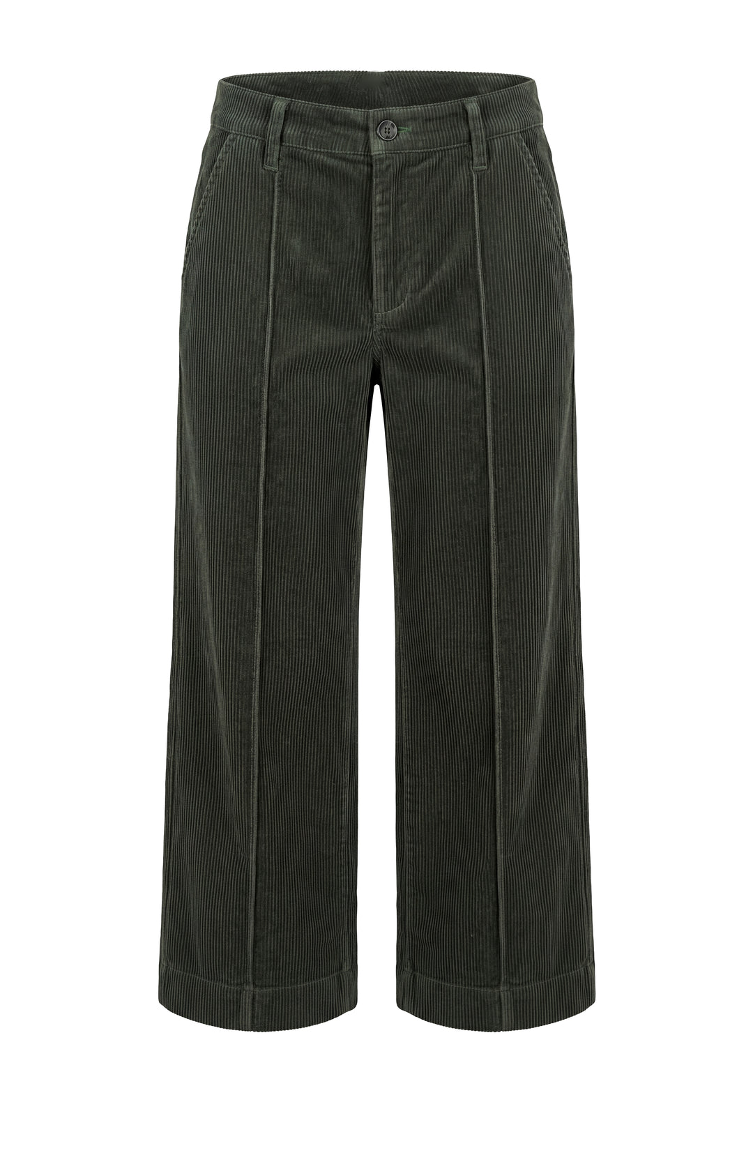 mid-rise crop wide leg w/ pintuck -27" ins