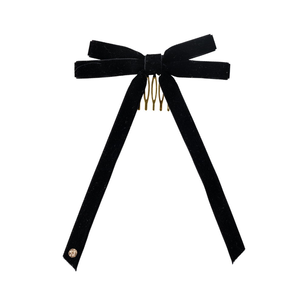 Viola Double Bow Comb - Black