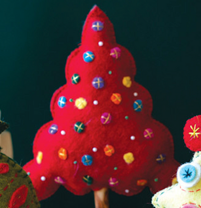 Felt Christmas Trees