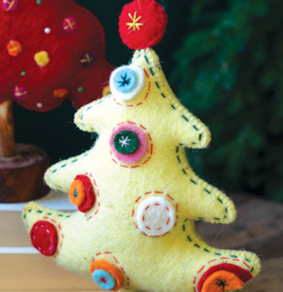 Felt Christmas Trees